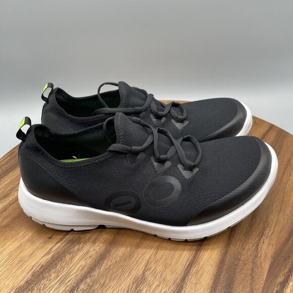 OOFOS Recovery Shoes Womens Size 10 Black Sneakers Comfort Casual Walking - Picture 1 of 8